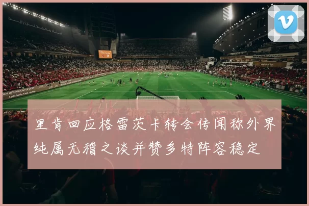里肯回应格雷茨卡转会传闻称外界纯属无稽之谈并赞多特阵容稳定